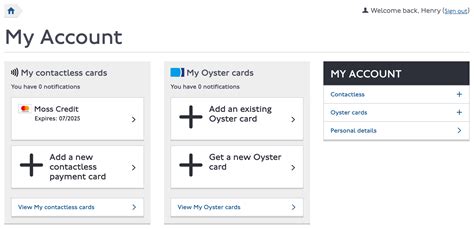 how to use contactless card as oyster|tfl contactless and oyster account.